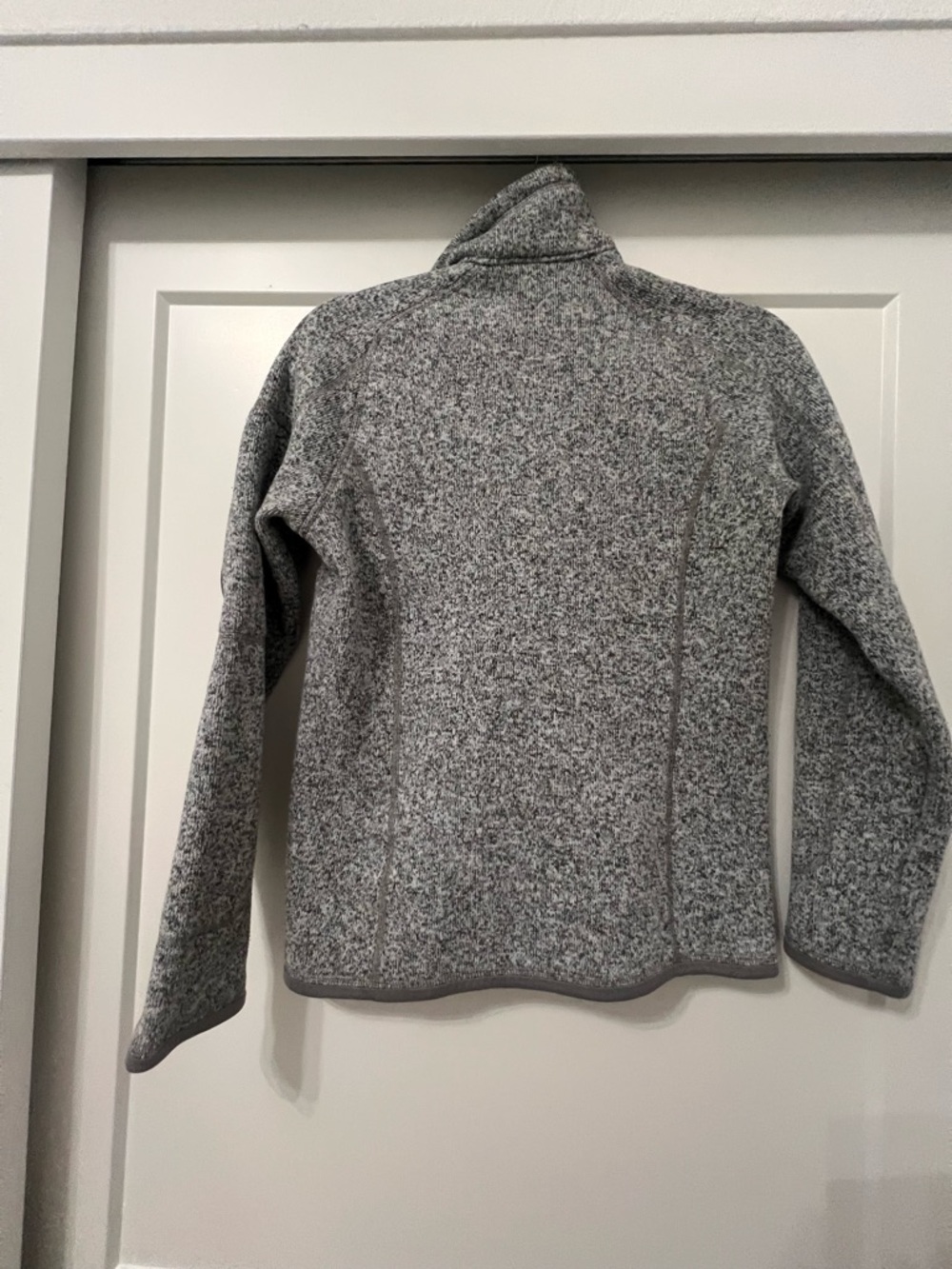 Patagonia Better Sweater 1/4 Zip Pullover Gray Women’s Small - Picture 4 of 9